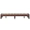 Flash Furniture Walnut Queen Size Solid Wood Platform Bed YKC-1090-Q-WAL-GG - alternate 7